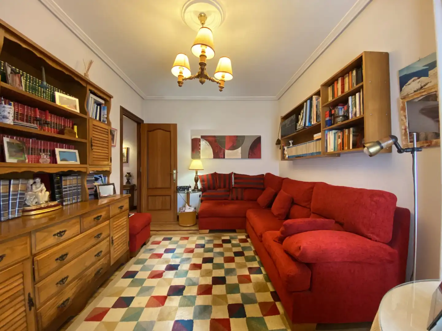 Living room of Detached homes for sale in Torrelavega   with Heating, Private garden and Parquet flooring
