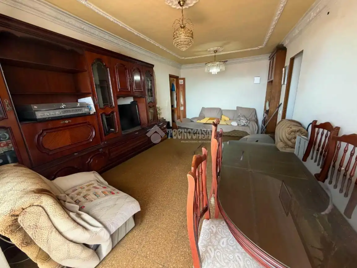 Sala de estar de Piso en venta en Las Palmas de Gran Canaria con Aire acondicionado y Balcón