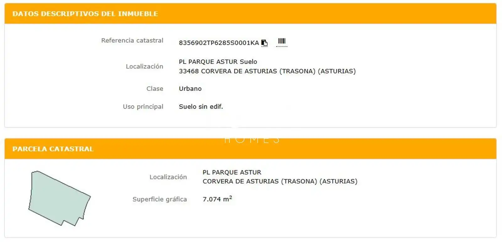Residential land for sale in Parque Astur, imagen 24