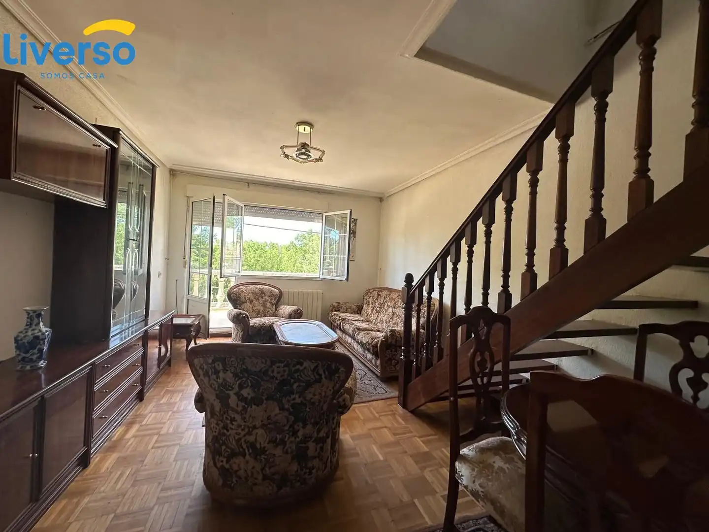 Living room of Residential for sale in Quintanilla del Agua y Tordueles