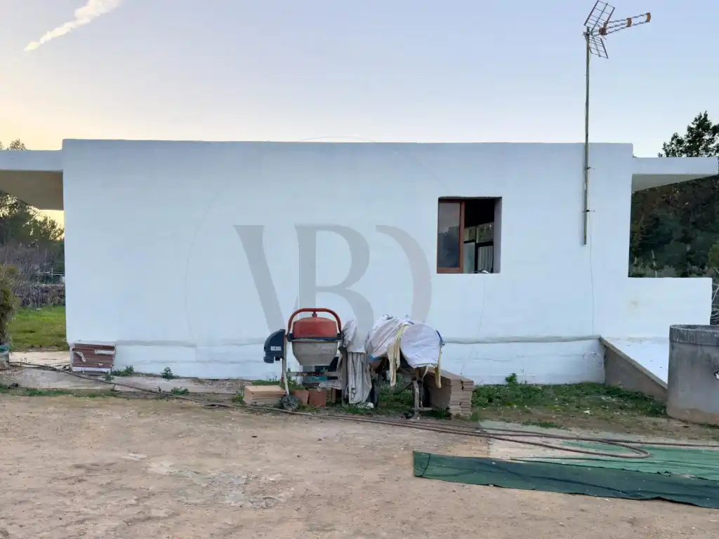 Exterior view of Houses for sale in Sant Josep de sa Talaia  with Private garden