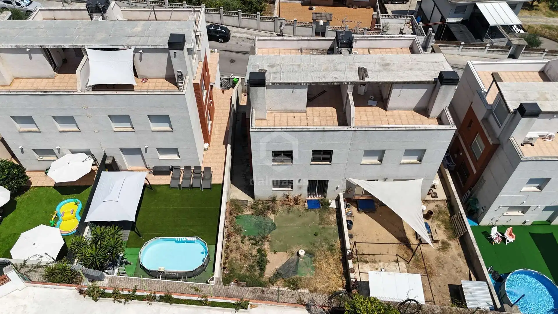 Exterior view of Detached homes for sale in Sentmenat  with Heating, Private garden and Terrace