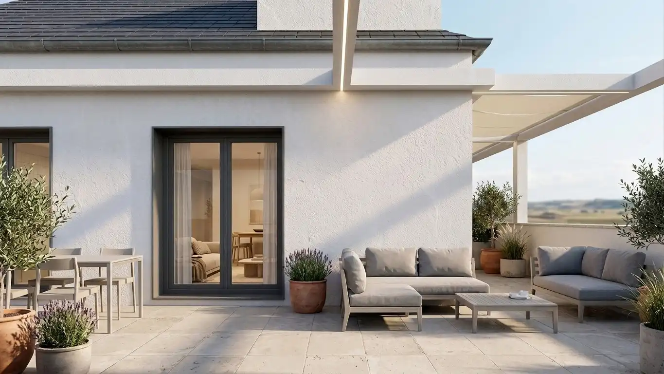 Terrace of Attic for sale in Villamuriel de Cerrato  with Heating and Terrace