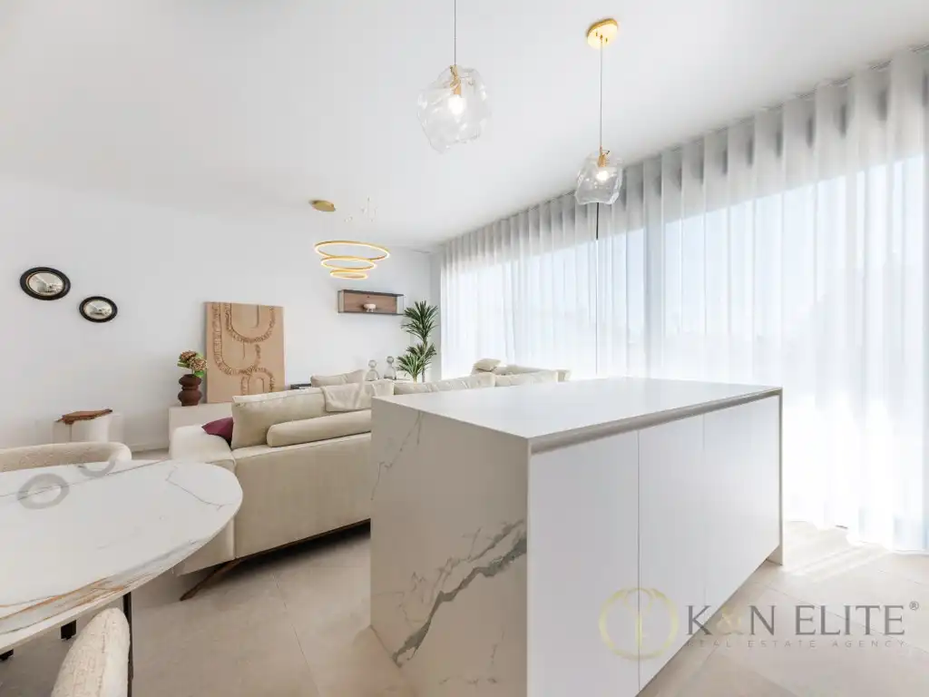 Wohnzimmer von Maisonette zum Verkauf in Benidorm mit Klimaanlage und Terrasse