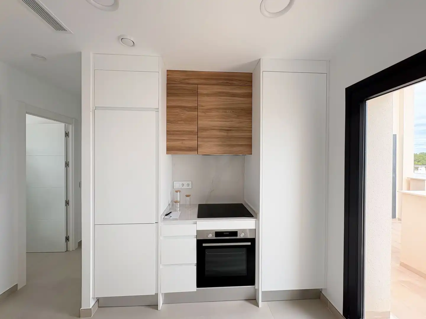 Kitchen of Flat for rent in Pilar de la Horadada  with Air Conditioner, Heating and Terrace