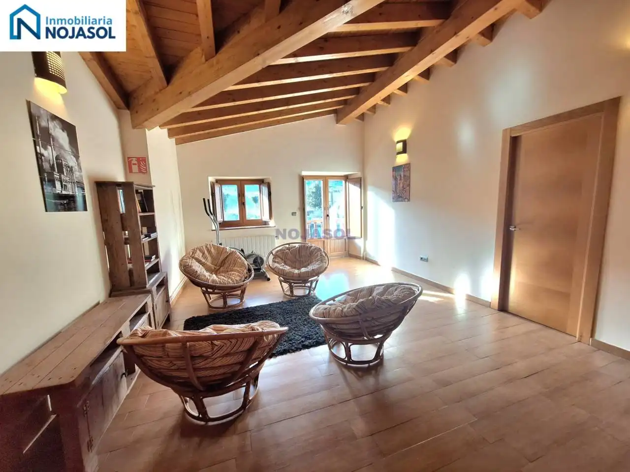 Sala de estar de Casa o chalet de alquiler en Noja con Calefacción, Jardín privado y Terraza
