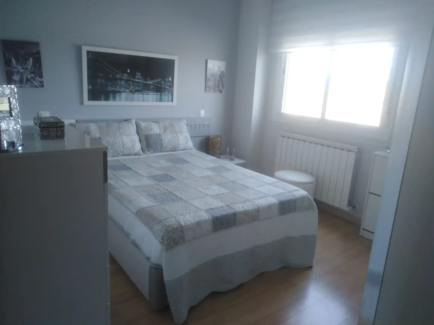 Schlafzimmer von Wohnung zum Verkauf in Poblete mit Klimaanlage, Heizung und Abstellraum