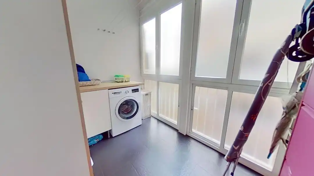 Cocina de Piso de alquiler en Madrid con Aire acondicionado, Calefacción y Balcón