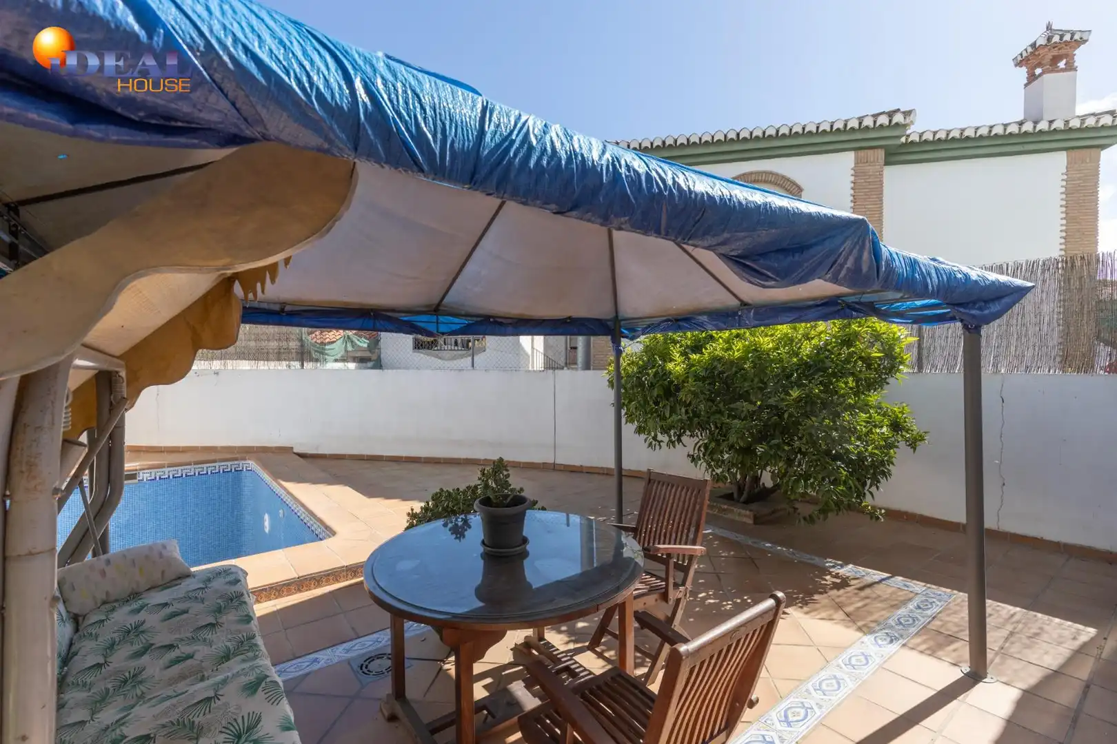 Terraza de Casa o chalet en venta en Las Gabias con Aire acondicionado, Calefacción y Jardín privado