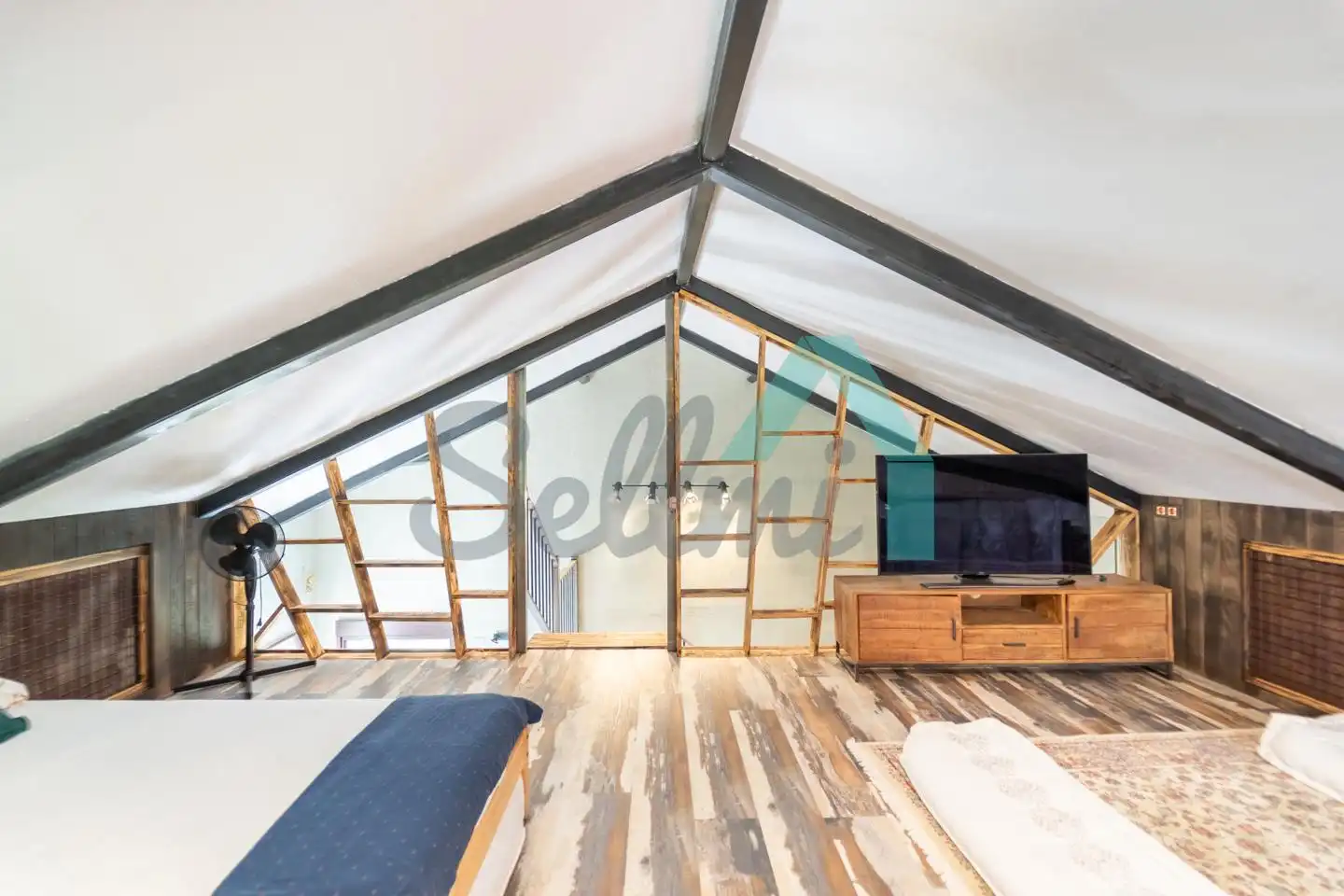 Habitación de Casa o chalet de alquiler en Mieres (Asturias) con Calefacción, Terraza y Amueblado