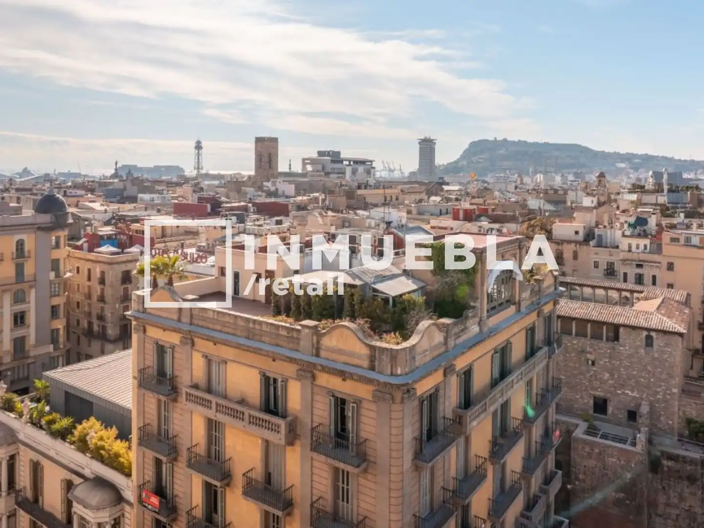 Vista exterior de Oficina de alquiler en Barcelona con Aire acondicionado, Calefacción y Terraza