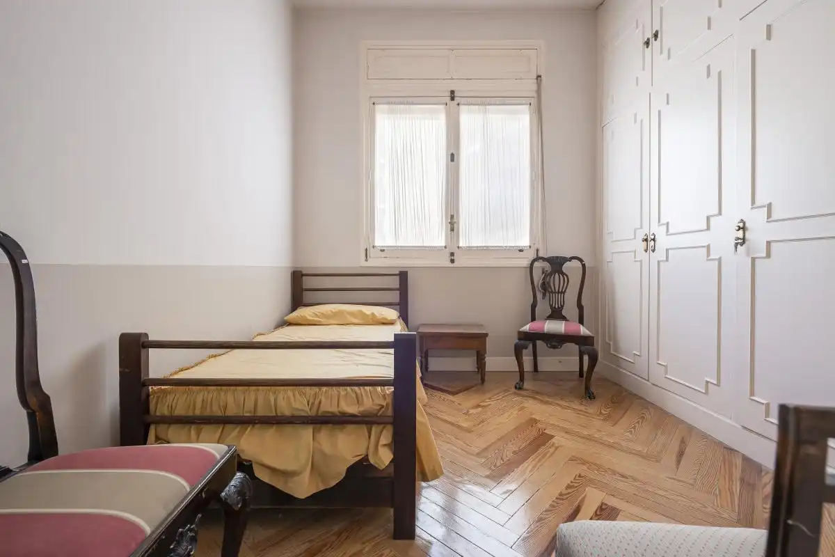 Bedroom of Flat for sale in Madrid  with Air Conditioner, Heating and Terrace