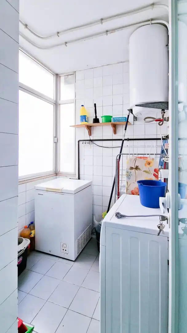 Küche von Wohnung zur Miete in Badajoz mit Möbliert und Balkon