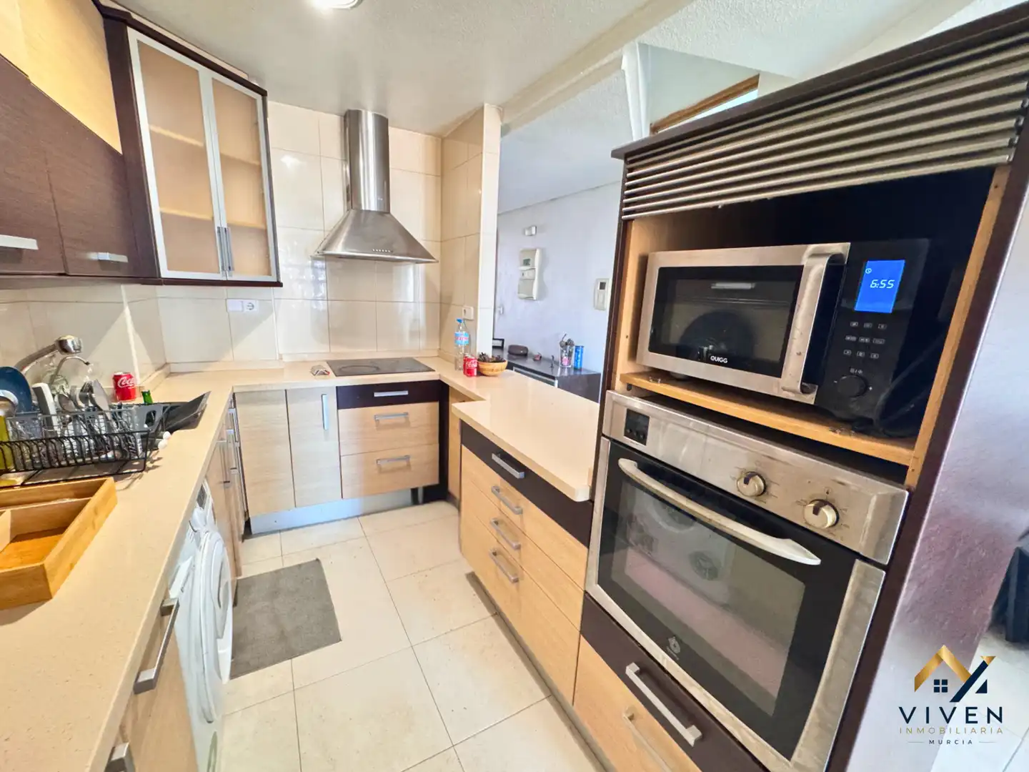 Cocina de Ático en venta en Murcia con Aire acondicionado, Calefacción y Terraza