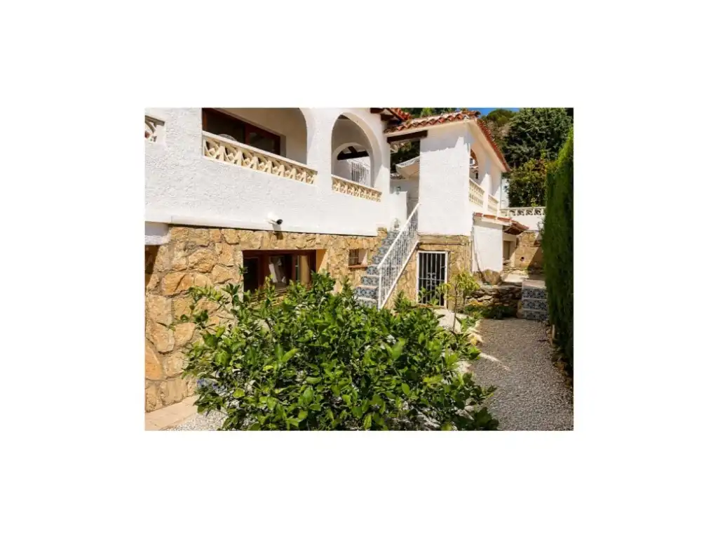 Außenansicht von Haus oder Chalet zur Miete in Jávea / Xàbia mit Heizung, Privatgarten und Terrasse