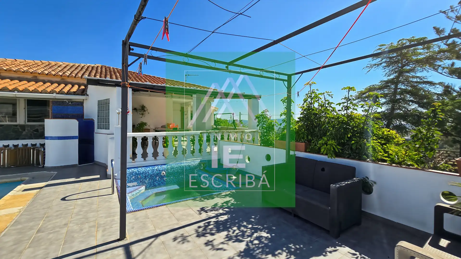 Terraza de Casa o chalet en venta en Catadau con Aire acondicionado, Calefacción y Jardín privado