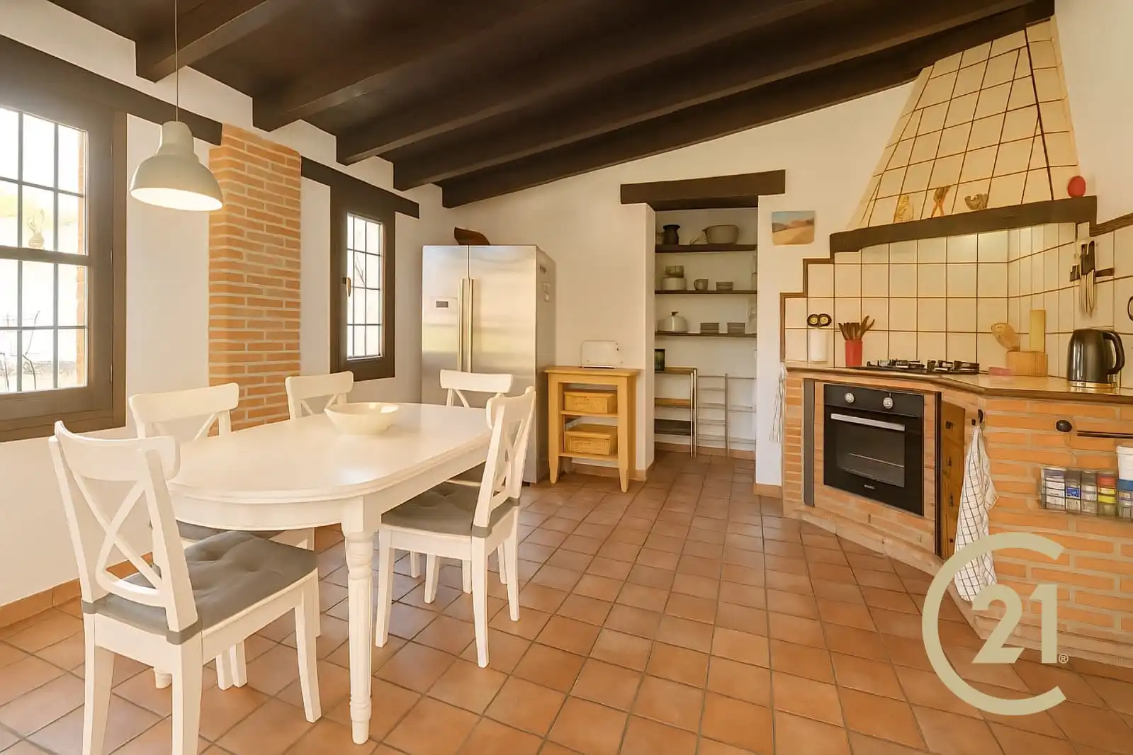 Cocina de Casa o chalet en venta en Ronda con Calefacción, Jardín privado y Terraza