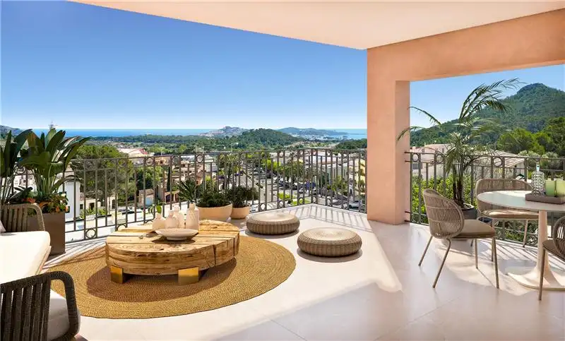 Terrace of Flat for sale in Capdepera  with Air Conditioner, Terrace and Community pool