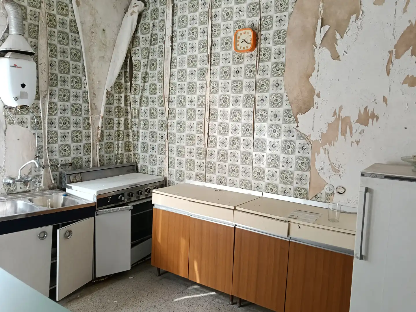 Cocina de Casa adosada en venta en Curtis con Terraza y Trastero