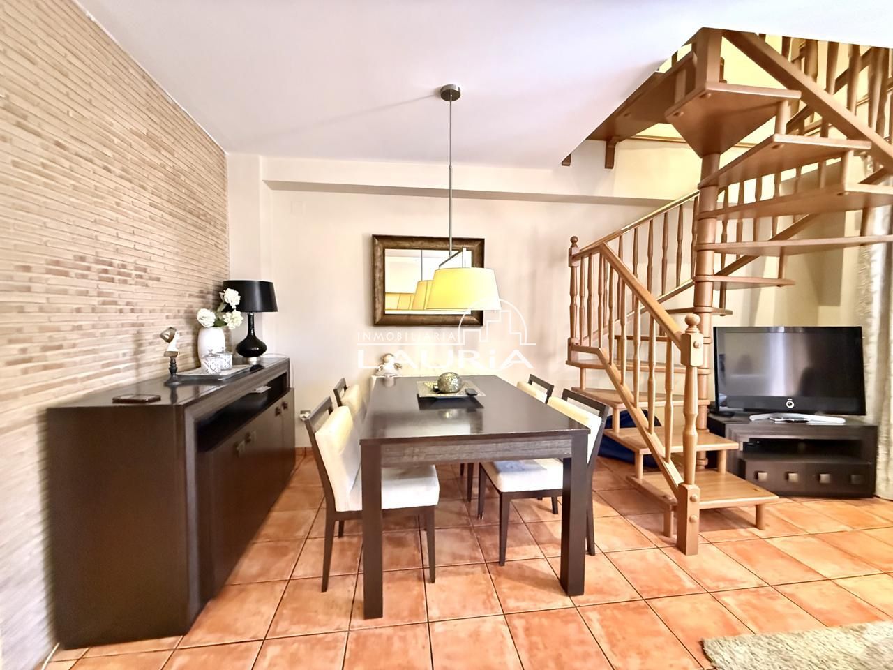 Menjador de Casa o xalet en venda en Foios amb Aire condicionat, Calefacció i Terrassa