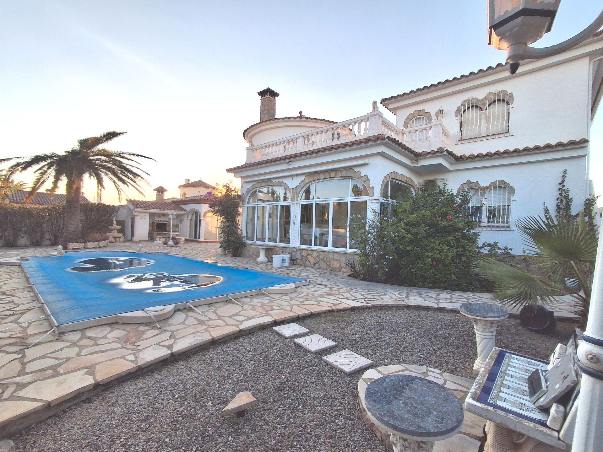 Exterior view of House or chalet for sale in Mont-roig del Camp  with Air Conditioner, Heating and Private garden