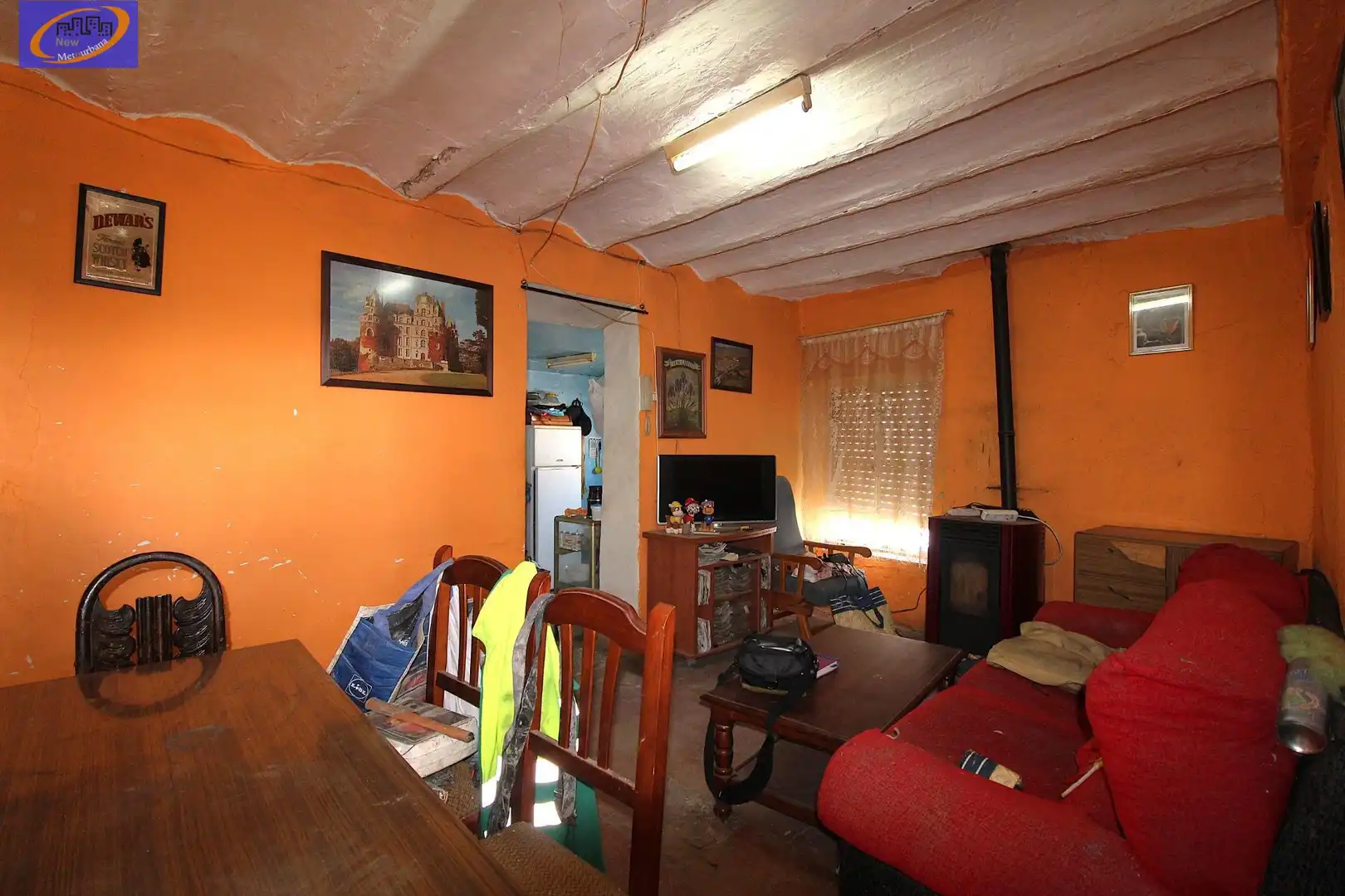 Living room of Houses for sale in Caudete de las Fuentes