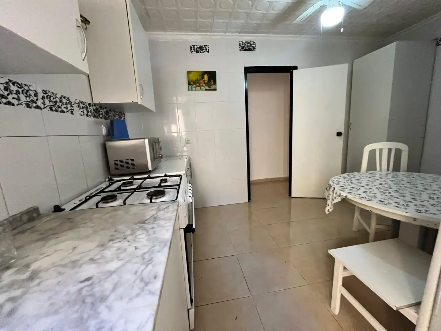 Kitchen of Flat for sale in Águilas  with Furnished and Balcony