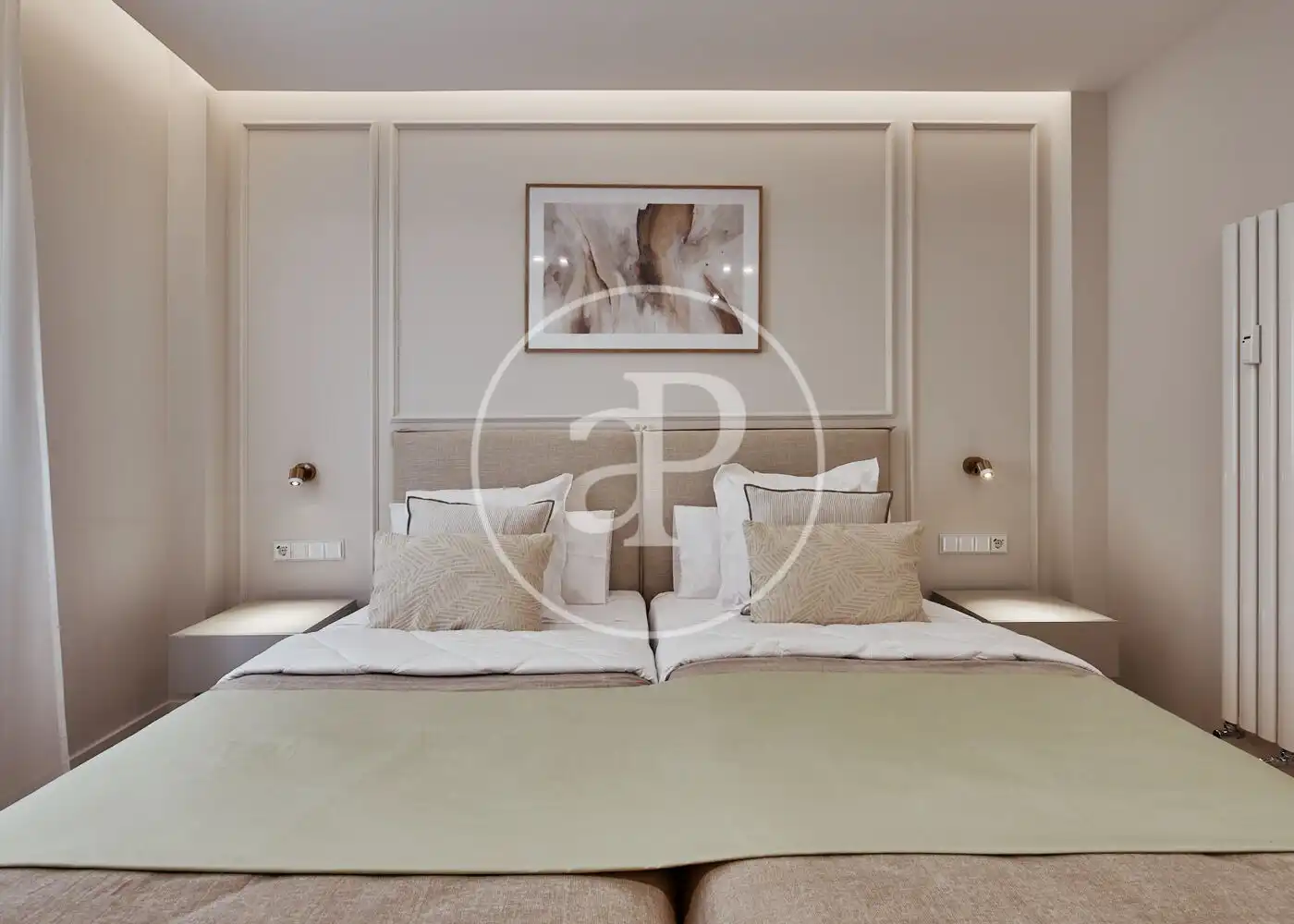 Schlafzimmer von Wohnung zum Verkauf in Madrid mit Klimaanlage, Heizung und Möbliert