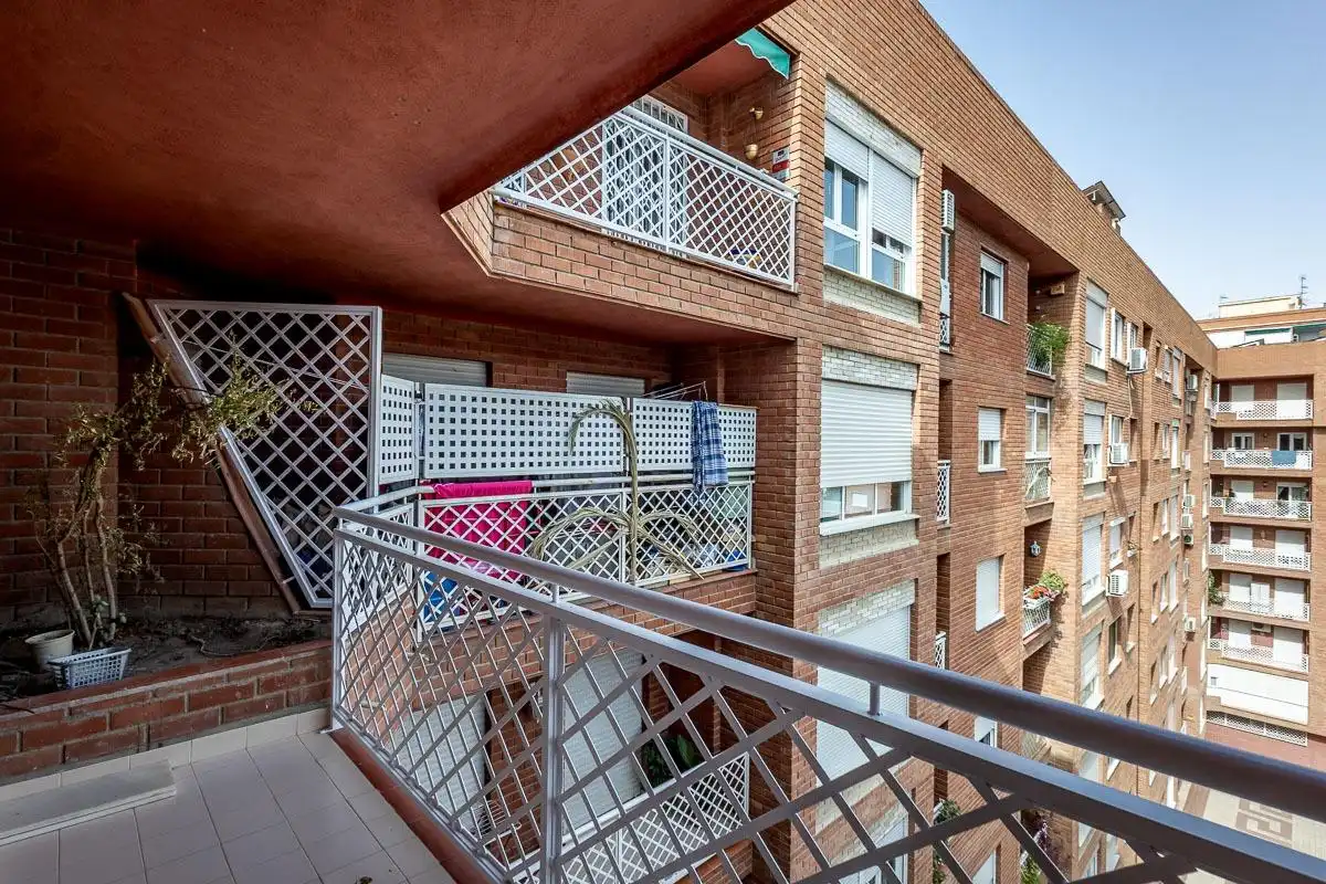 Balcony of Flat for rent in Granada  with Balcony and Community pool