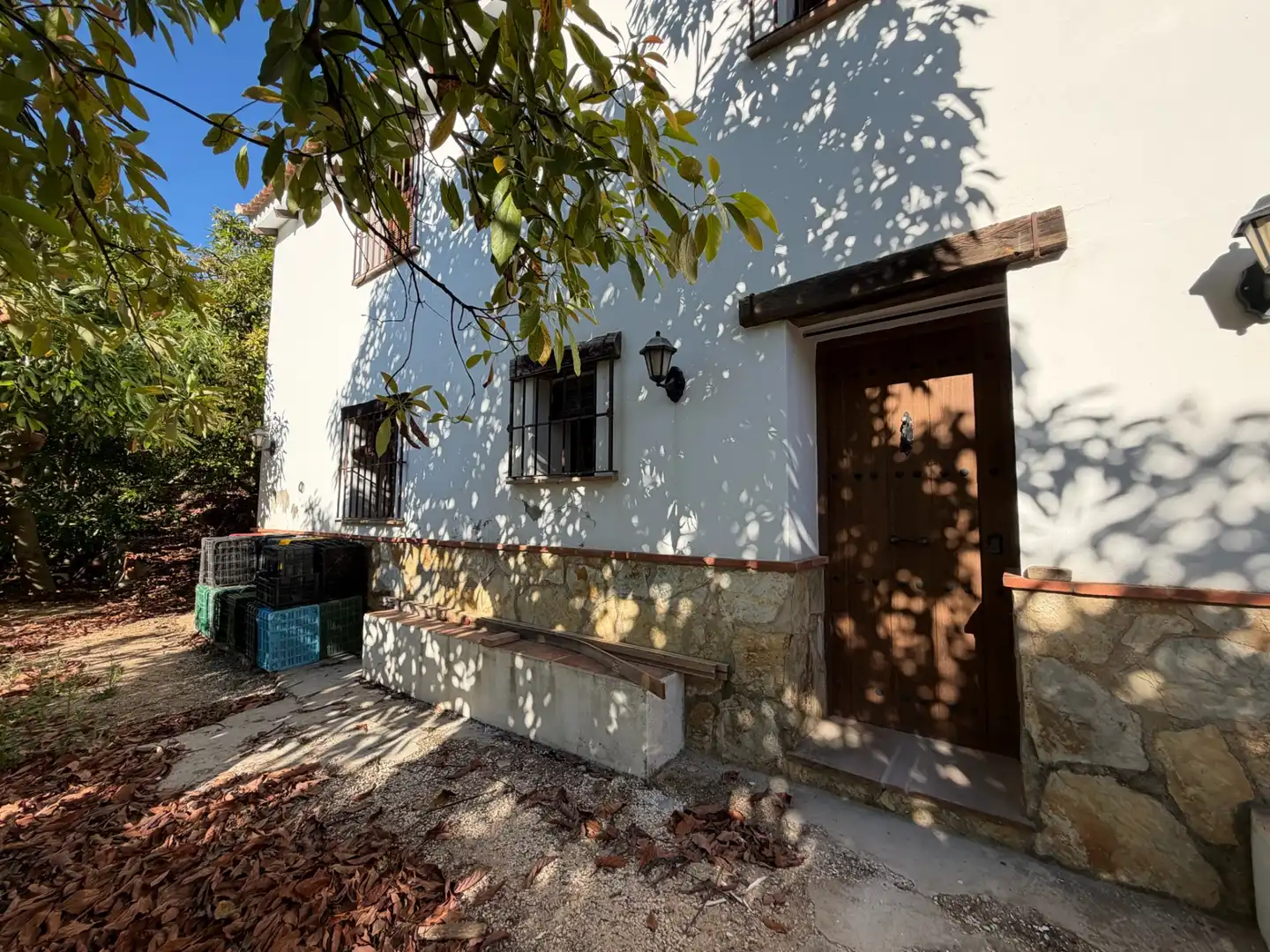 Vista exterior de Finca rústica en venta en Yunquera con Jardín privado, Piscina y Amueblado