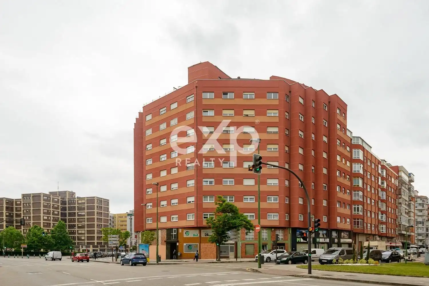 Exterior view of Flat for sale in Avilés  with Heating, Terrace and Furnished