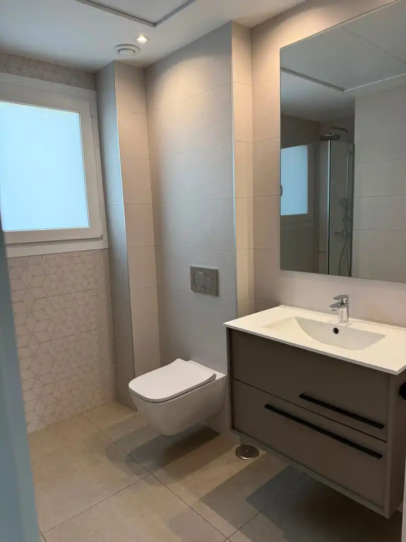 Bathroom of Houses for rent in Finestrat  with Air Conditioner, Heating and Private garden
