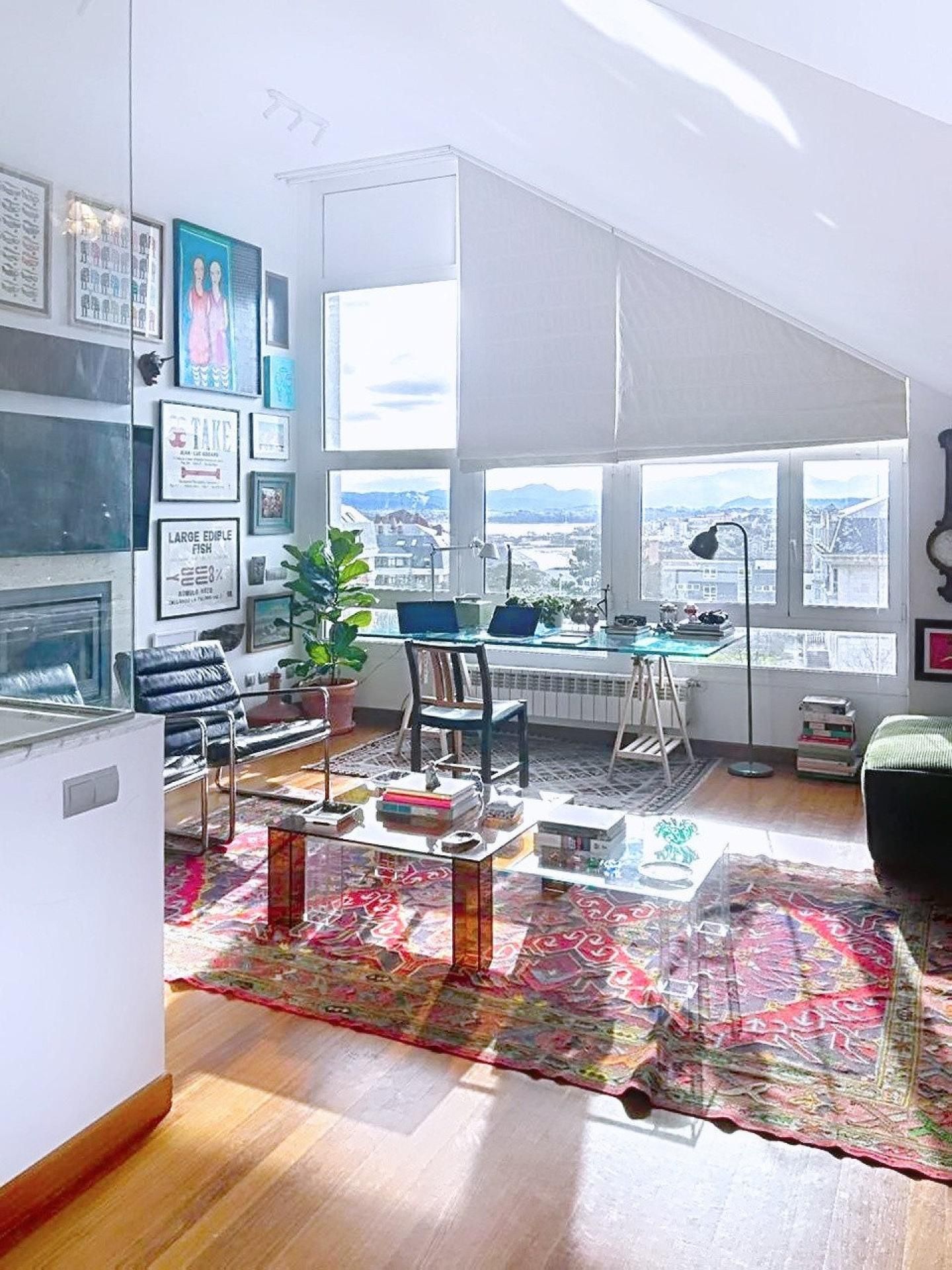 Living room of Duplex for sale in Santander  with Heating, Terrace and Community pool