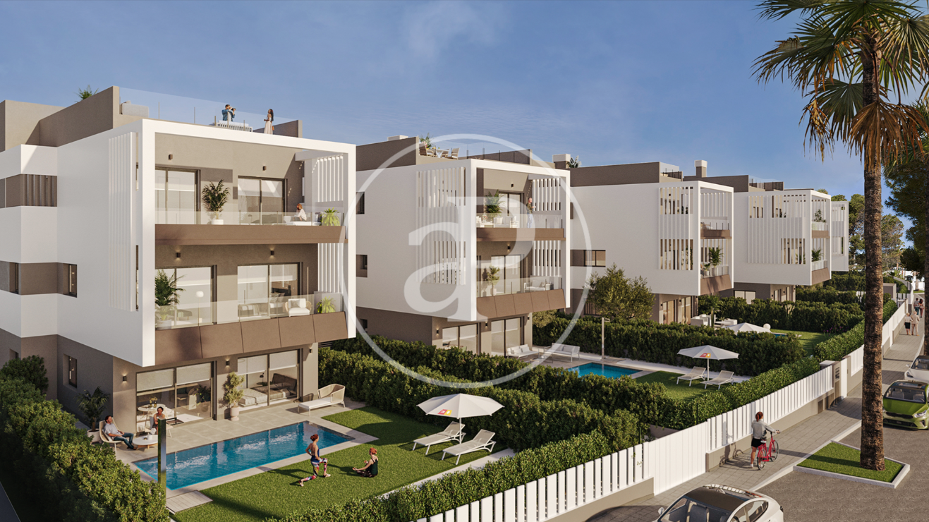 Vista exterior de Dúplex en venda en Santanyí