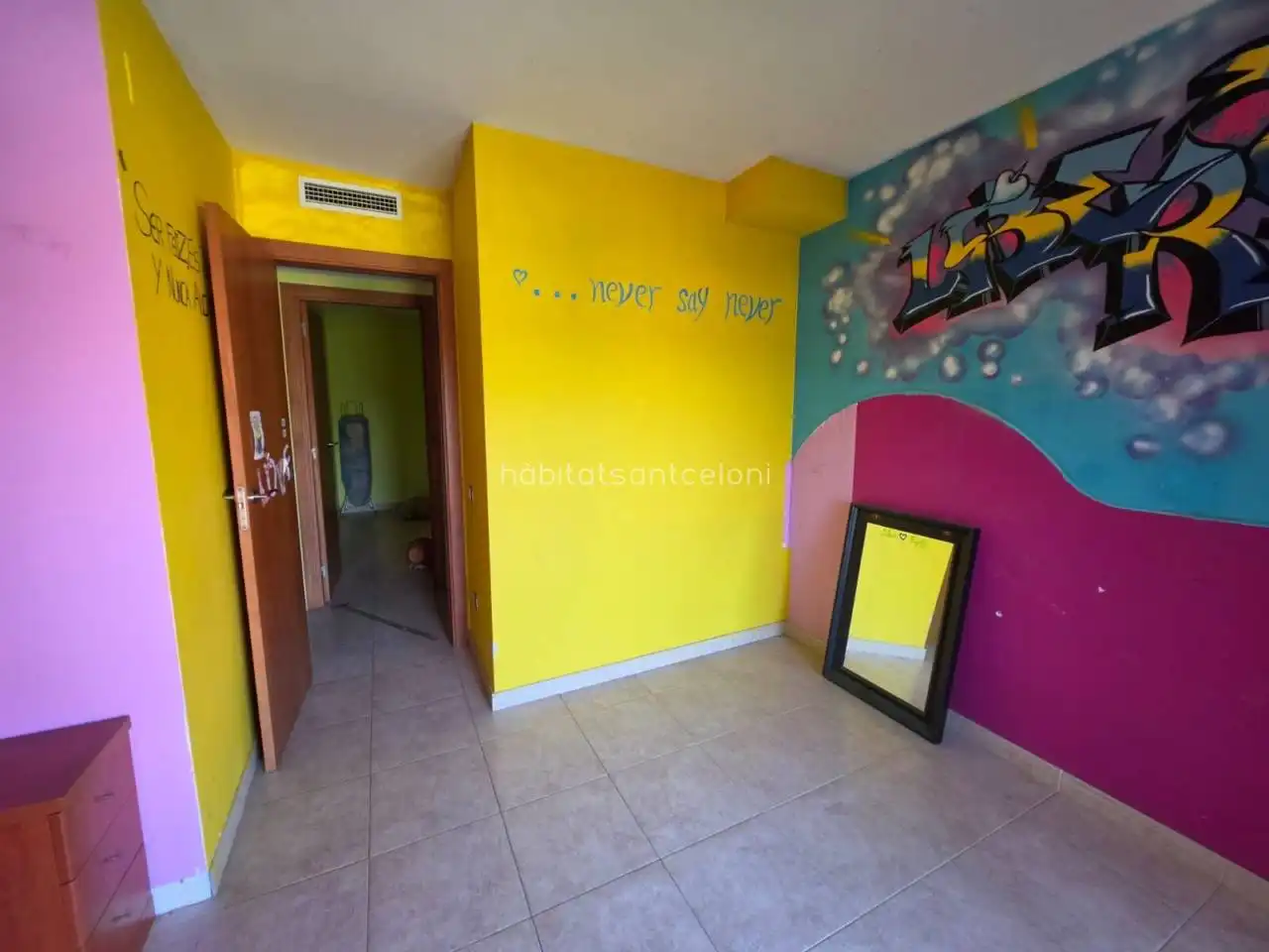 Schlafzimmer von Maisonette zum Verkauf in Riells i Viabrea mit Terrasse, Balkon und Gemeinschaftspool