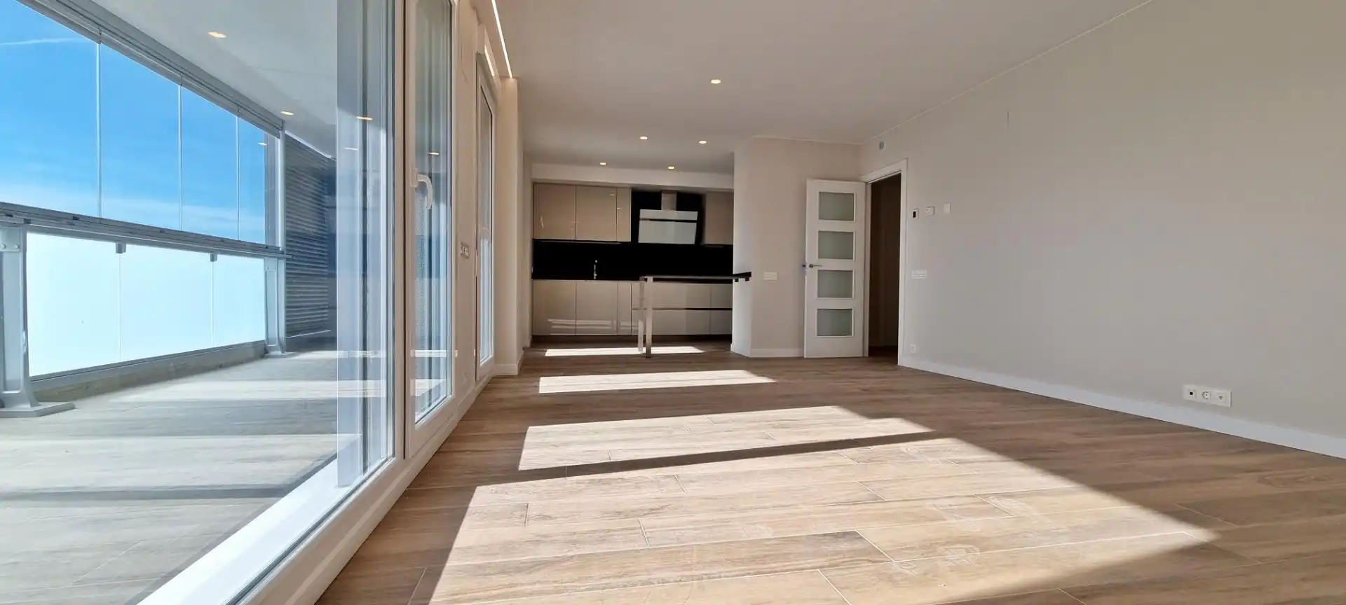 Sala de estar de Piso en venta en Cuarte de Huerva con Aire acondicionado, Calefacción y Jardín privado