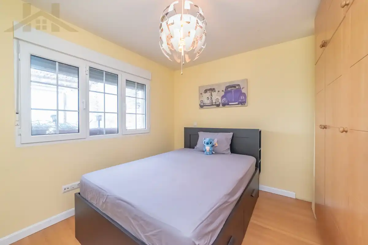 Bedroom of Houses for sale in El Álamo  with Air Conditioner, Heating and Private garden