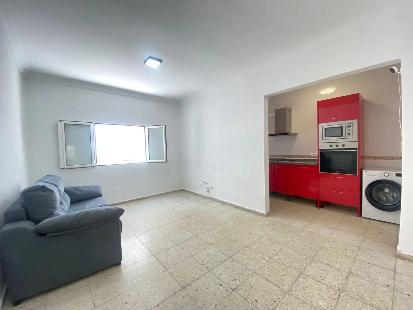 Sala de estar de Piso en venta en Las Palmas de Gran Canaria con Horno y Microondas