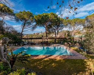 Piscina de Casa o xalet en venda en Vallromanes amb Aire condicionat, Calefacció i Jardí privat