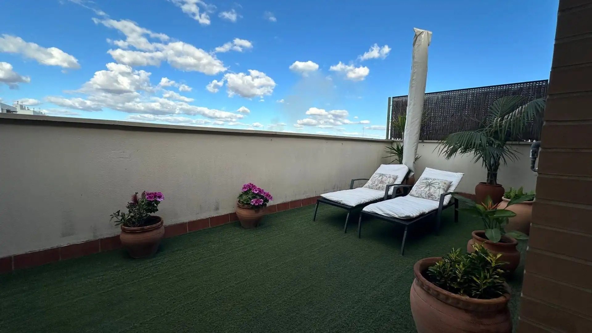 Terrasse von Dachboden zum Verkauf in Mairena del Aljarafe mit Klimaanlage, Heizung und Terrasse