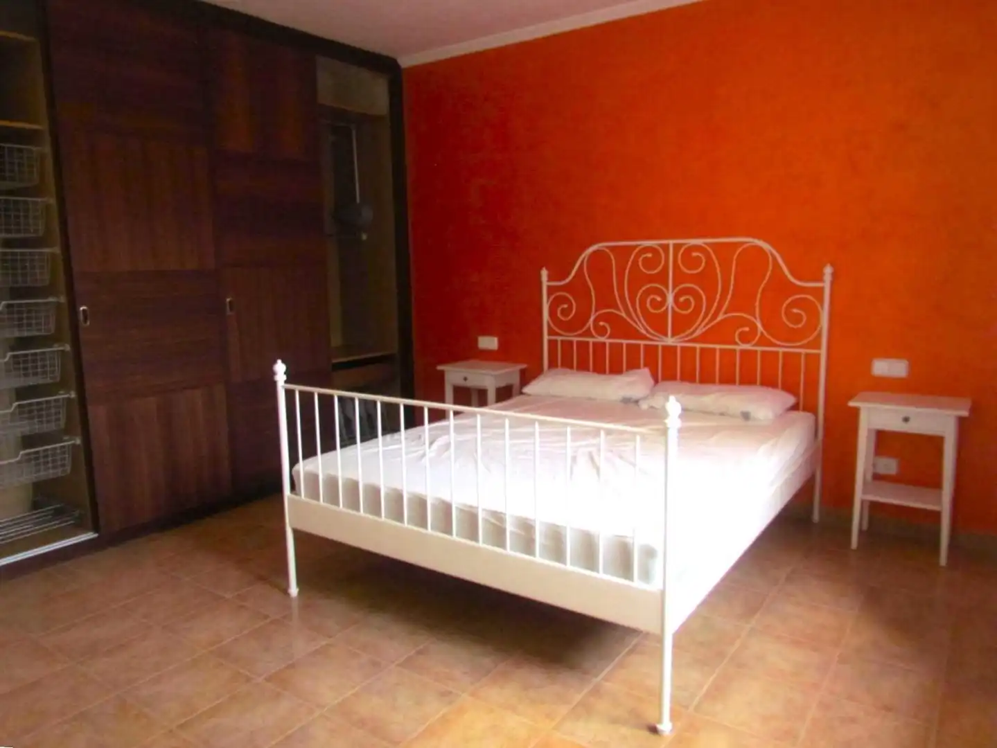 Habitación de Finca rústica de alquiler en Santa Eugènia con Aire acondicionado, Jardín privado y Terraza