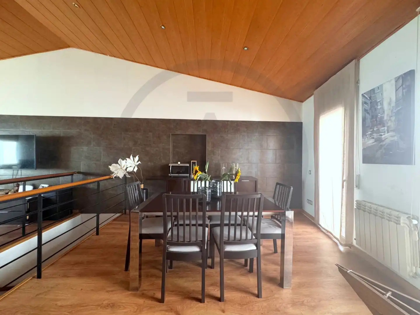 Esszimmer von Wohnung zum Verkauf in Matadepera mit Heizung, Parkett und Terrasse