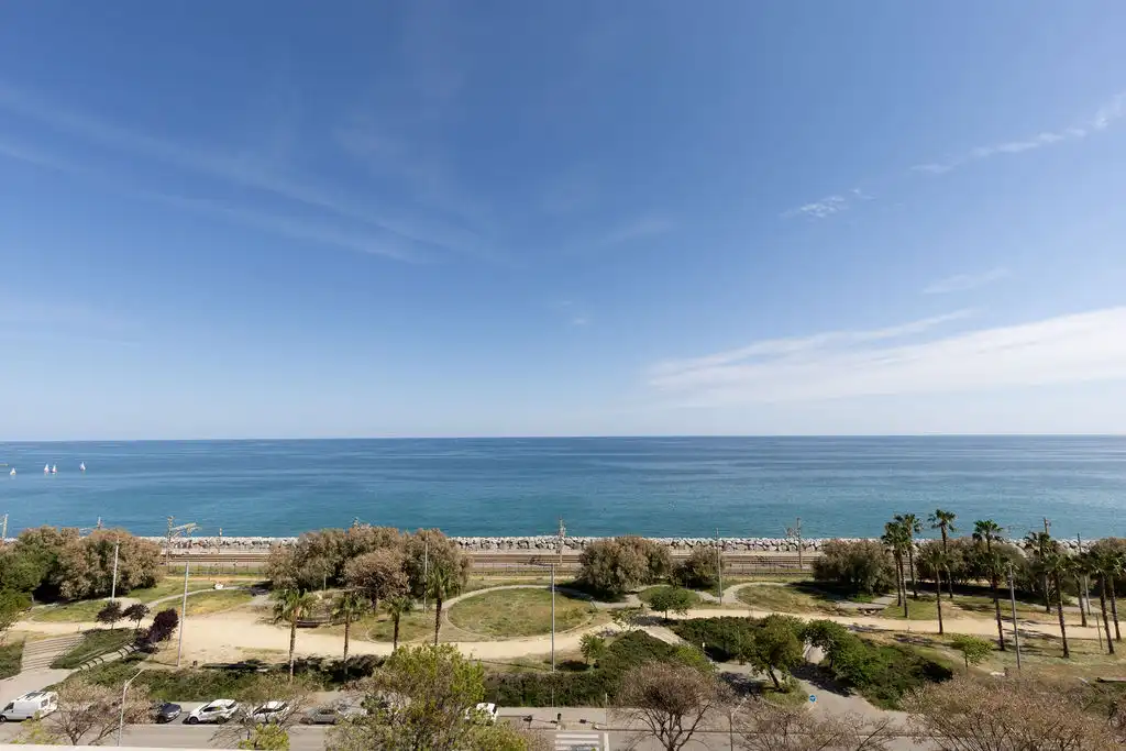 Exterior view of Apartments for sale in Mataró  with Air Conditioner, Heating and Parquet flooring