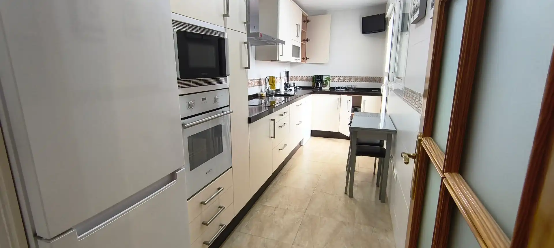 Kitchen of Flat for sale in Moraleja  with Air Conditioner, Furnished and Oven