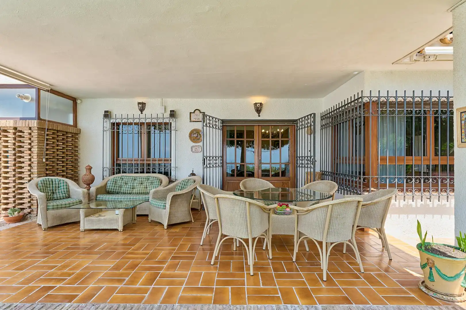 Terrace of Houses for rent in Málaga  with Air Conditioner, Heating and Private garden