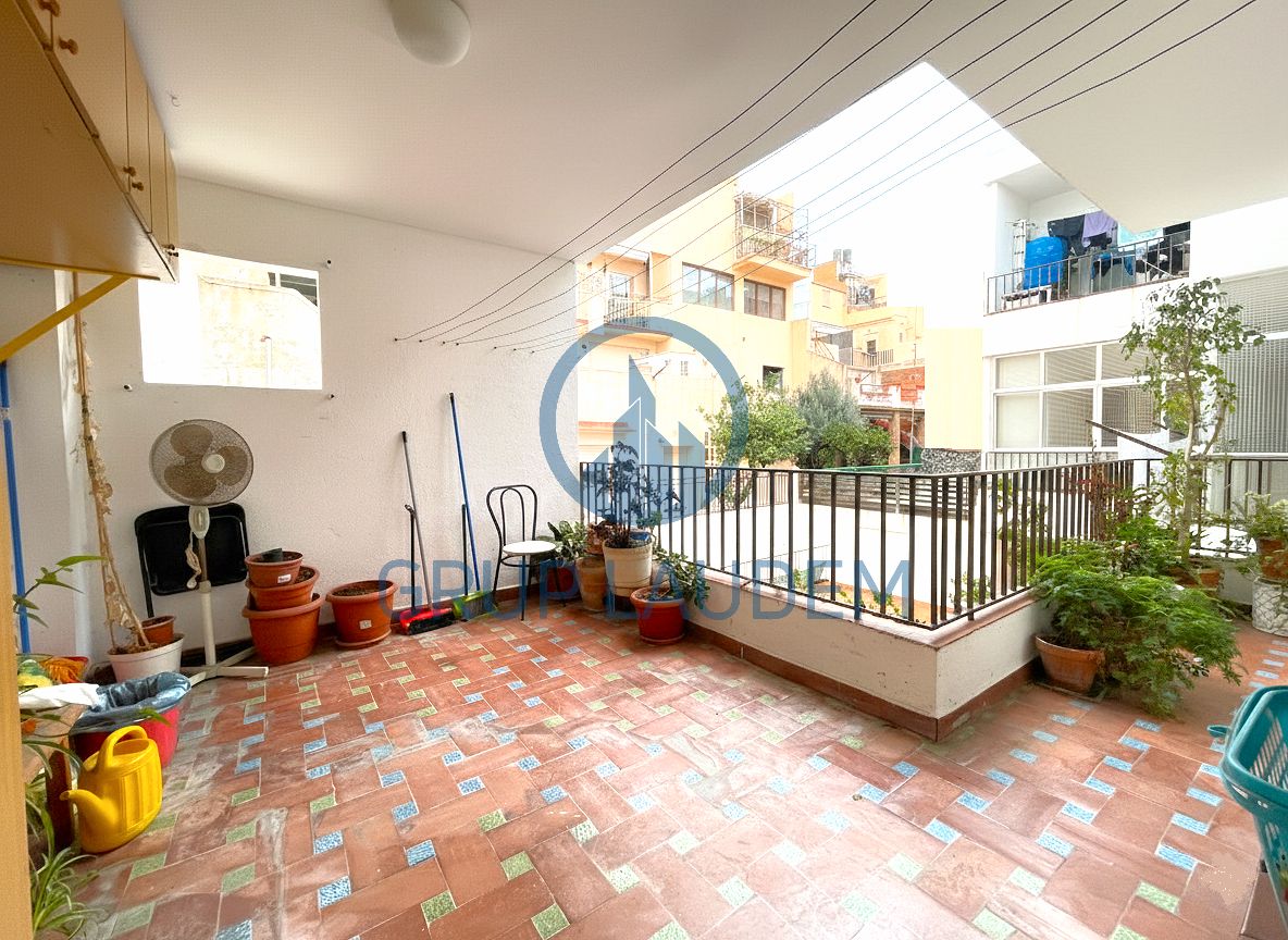 Terrace of Flat for sale in Mataró  with Air Conditioner, Heating and Terrace