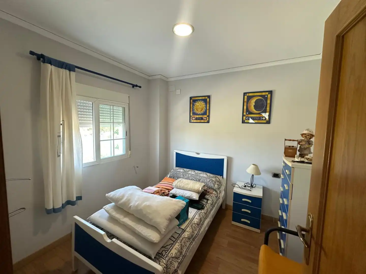 Dormitori de Casa adosada en venda en Castellón de la Plana / Castelló de la Plana amb Aire condicionat, Calefacció i Terrassa