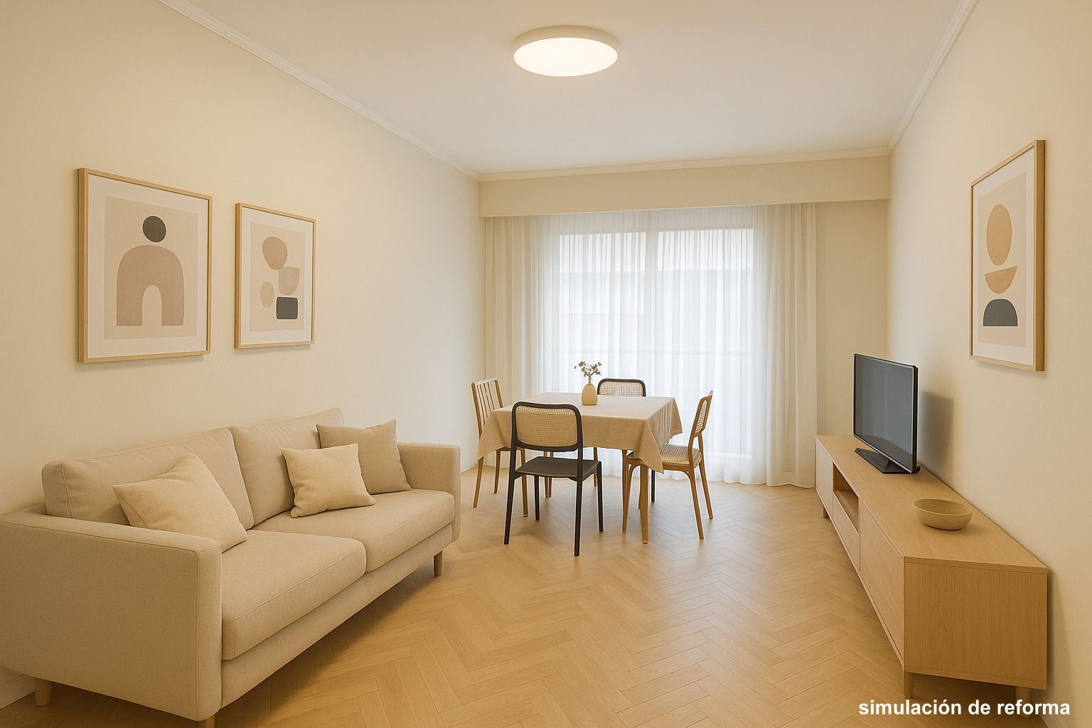 Sala d'estar de Pis en venda en Donostia - San Sebastián  amb Calefacció