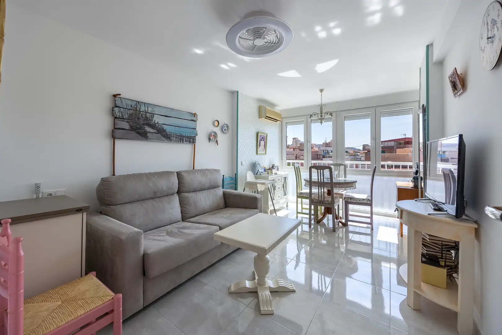 Living room of Attic for sale in Benidorm  with Furnished