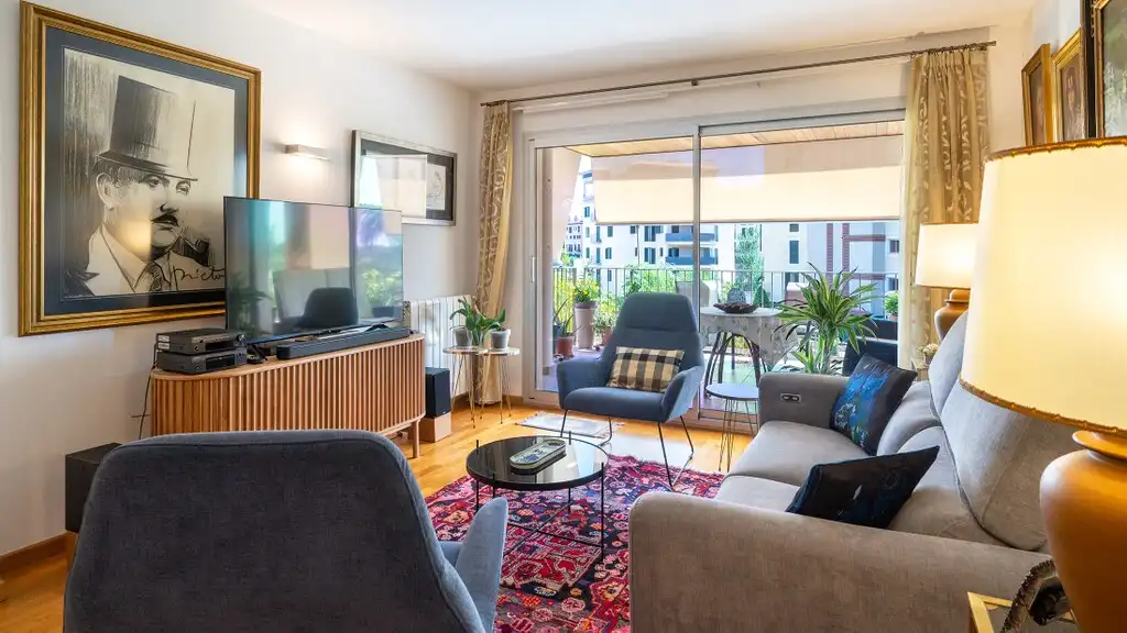 Living room of Apartments for sale in  Palma de Mallorca  with Air Conditioner, Heating and Terrace